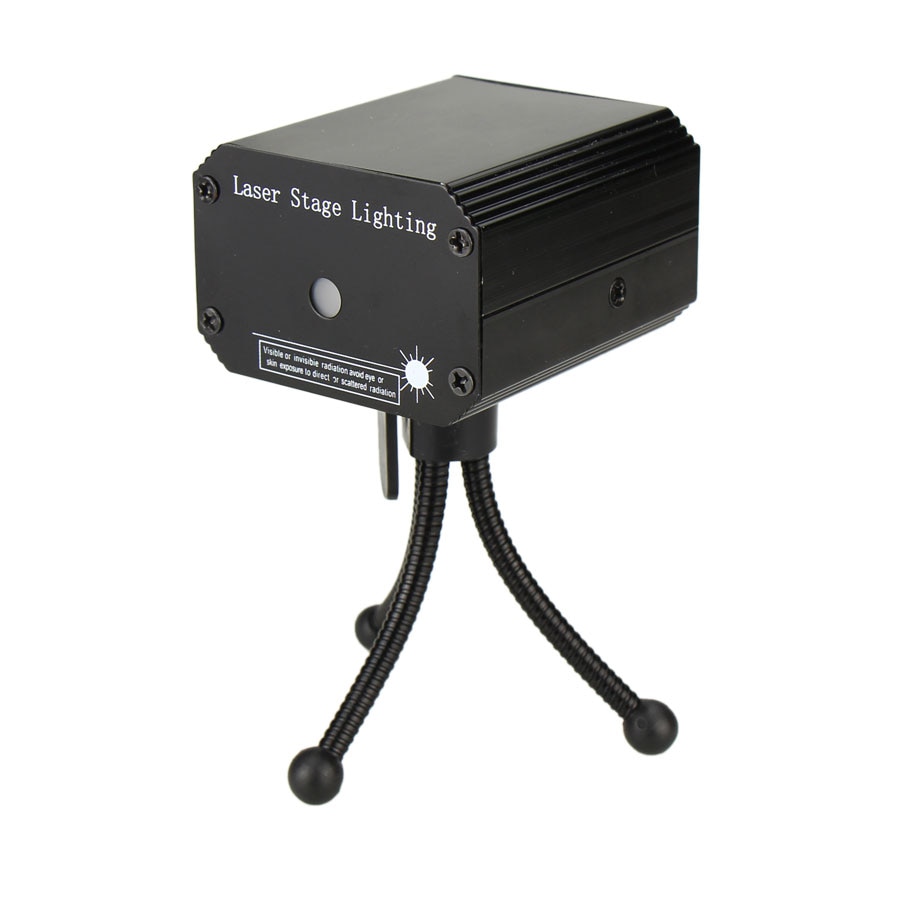 MINI Small R&G Laser Full stars Projector DJ Dance Disco Bar Family Party Xmas Effect Stage Effect Light Show Y10 - Image 4