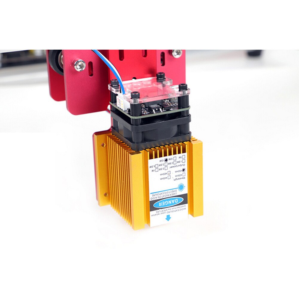 Metal 45*45cm 5500wm/3500wm/5500mw/7w/15w Wood Mini CNC Laser Engraver Cutter Engraving Printer DIY Machine PWM US Plug - Image 5