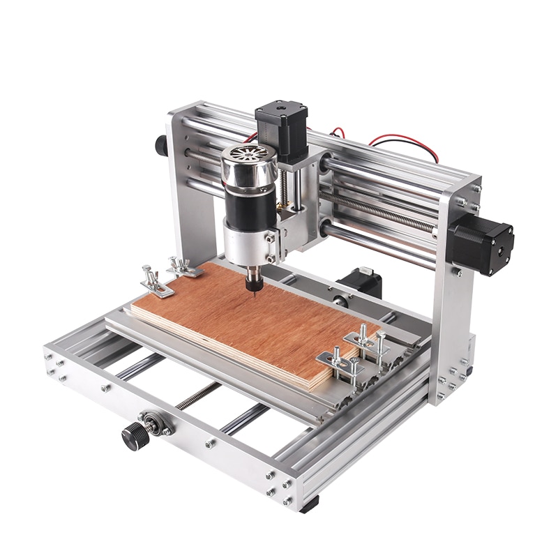 Metal Frame CNC Router 3018 Pro Max Laser Engraving Machine 200W Spindle Offline Controller 2500mW 5500mW 7W 10W 15W Laser Head