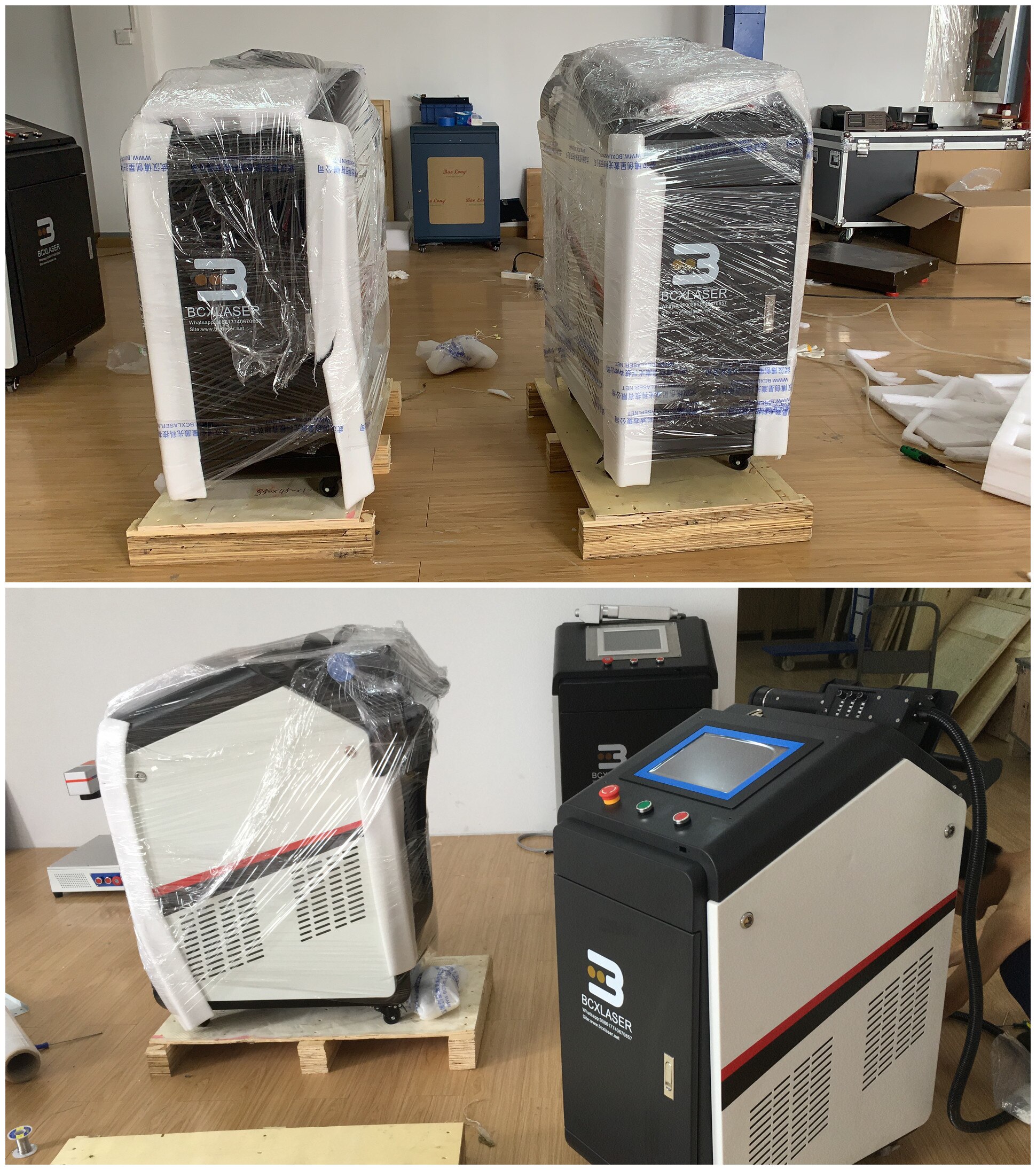 Metal fiber laser cleaning machine 1000W 200 Watt hand-held rust remover paint remover for industrial mold laser rust removal - Image 5