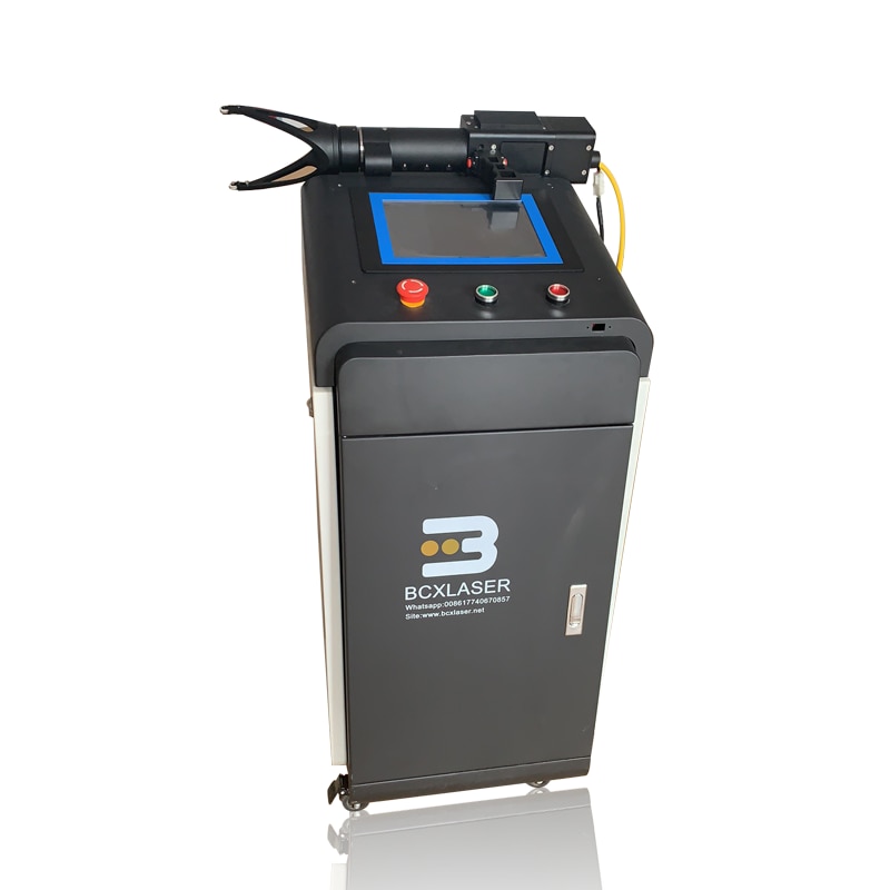 Metal fiber laser cleaning machine 1000W 200 Watt hand-held rust remover paint remover for industrial mold laser rust removal