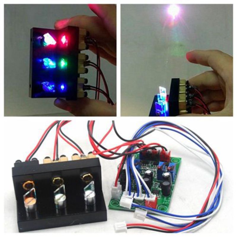 Mini 250mW White / Red / Green / Blue RGB Laser Diode Module Stage Lighting - Image 3