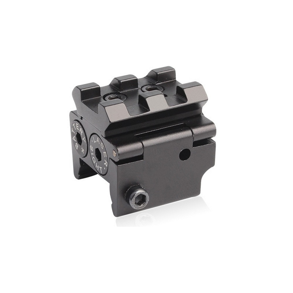 Mini Adjustable Compact Red Dot Laser Sight with Detachable Picatinny 20mm Rail for Pistol Air-gun Rifle Hunting Accessious - Image 4
