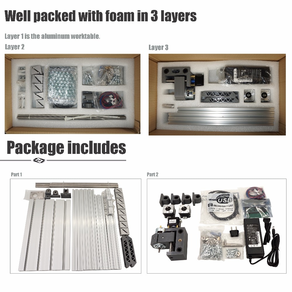 Mini CNC 3018 Router Kit Laser Engraving Machine With GRBL Software 500mw/2500mw/5500mw/15000mW Module Head - Image 5