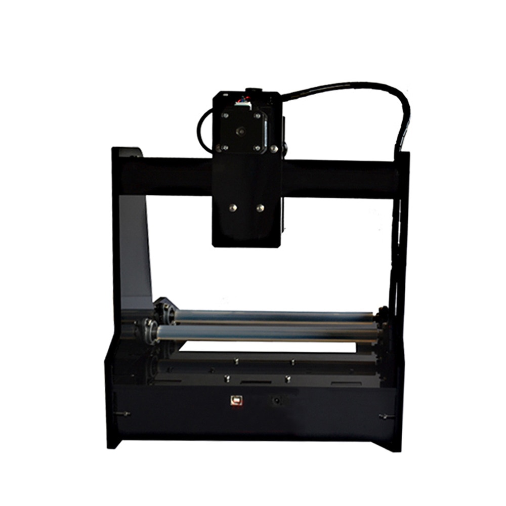 Mini DIY Cylindrical CNC Laser Engraver Machine For Bottle Cans Engraving 15W can work for Stainless Steel - Image 2