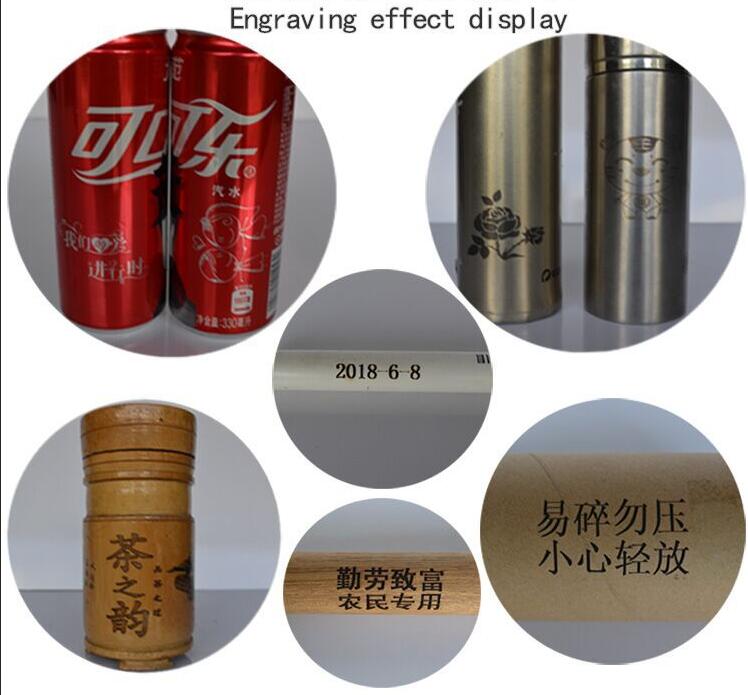 Mini DIY Cylindrical CNC Laser Engraver Machine For Bottle Cans Engraving 15W can work for Stainless Steel - Image 5