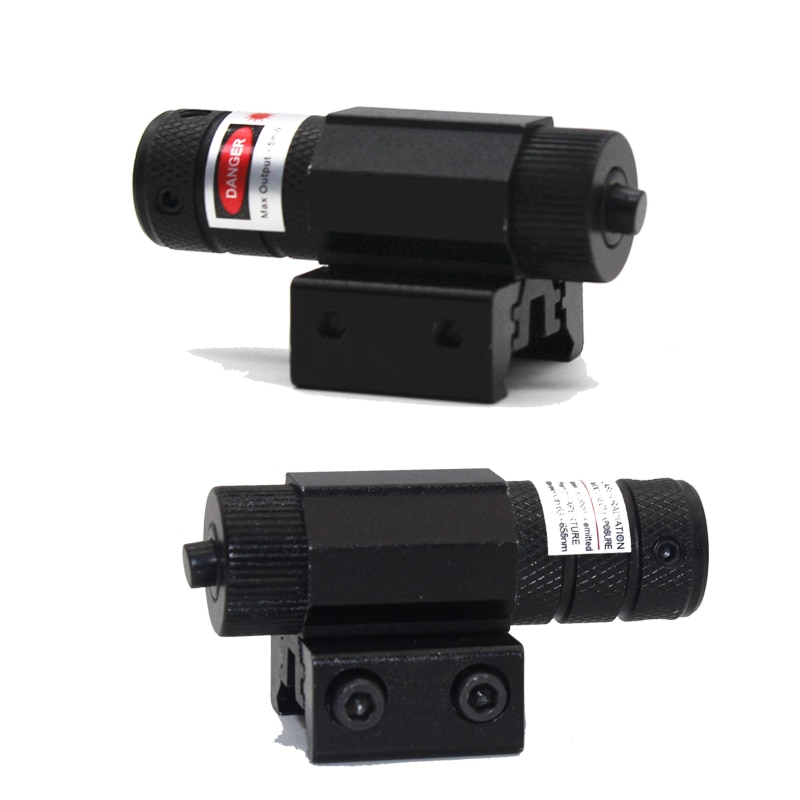 Mini Red Dot Laser Sight For Pistol Adjustable 11/ 20mm Picatinny Rail Gun Rifle Pistol Shot Airsoft Hunting Accessory - Image 3