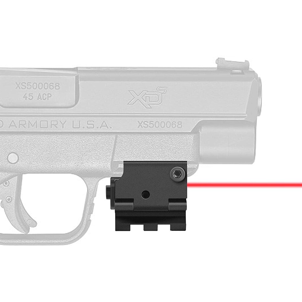 Mini Red Laser Red Dot Gun Sight with Rail Mount for Pistol Handgun Low Profile Rifle - Image 5