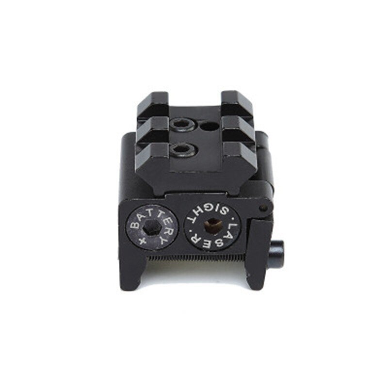 Mini Tactical Red Dot Laser sight Scope 650nm 300m 28x26mm DC 4.5V Dual Weaver For 20mm Rail Mount Compact - Image 4