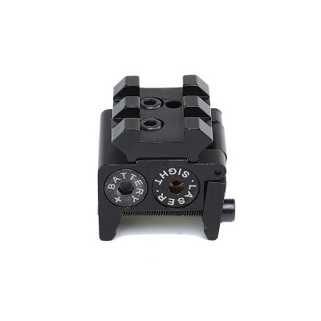 Mini Tactical Red Dot Laser sight Scope 650nm 300m 28x26mm DC 4.5V Dual Weaver For 20mm Rail Mount Compact - Image 5