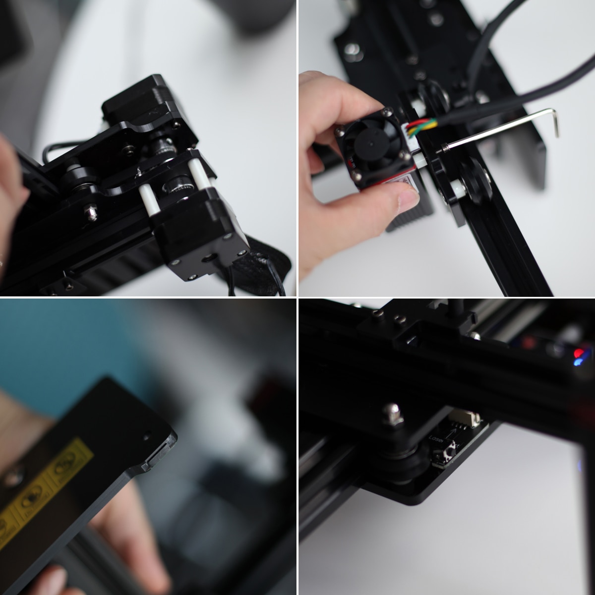 NEJE 20W CNC Laser Engraver Engraving Cutter Machine CNC Router for Wood MDF Plywood Craving Cutting with Bluetooth Master 2S - Image 4