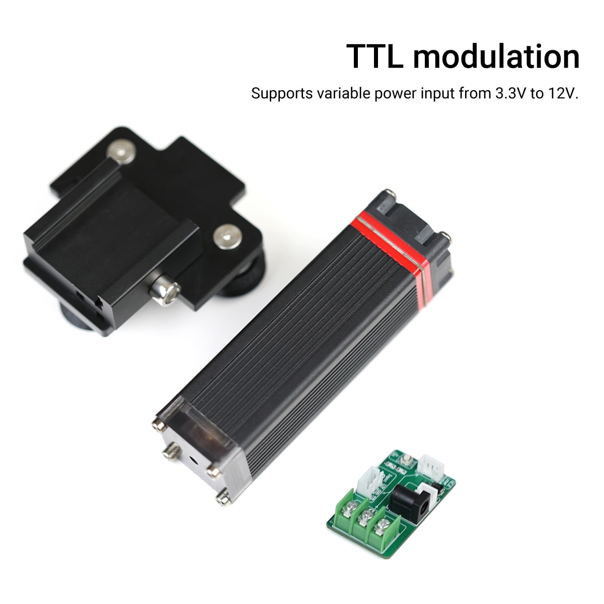 NEJE 30W Laser Module Cutting Module Kit Fixed Focal Length Sliding Focus For Laser Engraving Machine Cutting Tool - Image 3