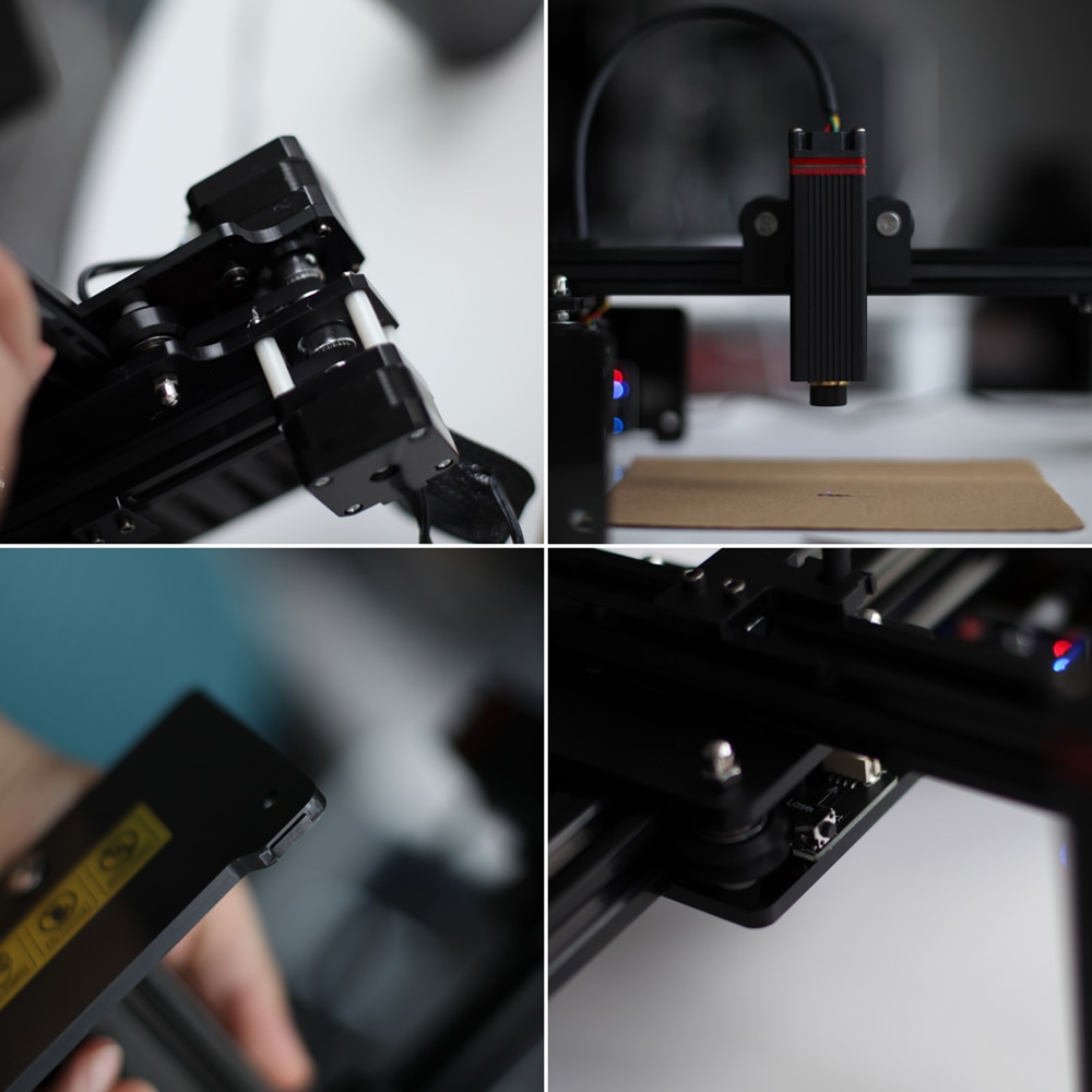 NEJE Master 2S 20W Profession CNC Laser Cutter-Laser Engraver Portable Machine Printer 32-Bit Dual MCU Faster - Image 4
