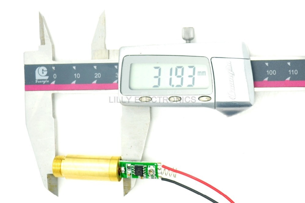NEW 3.7-4.2V 532nm Green Laser 100mW Module Diode Laser DIY Lab High Quality - Image 4