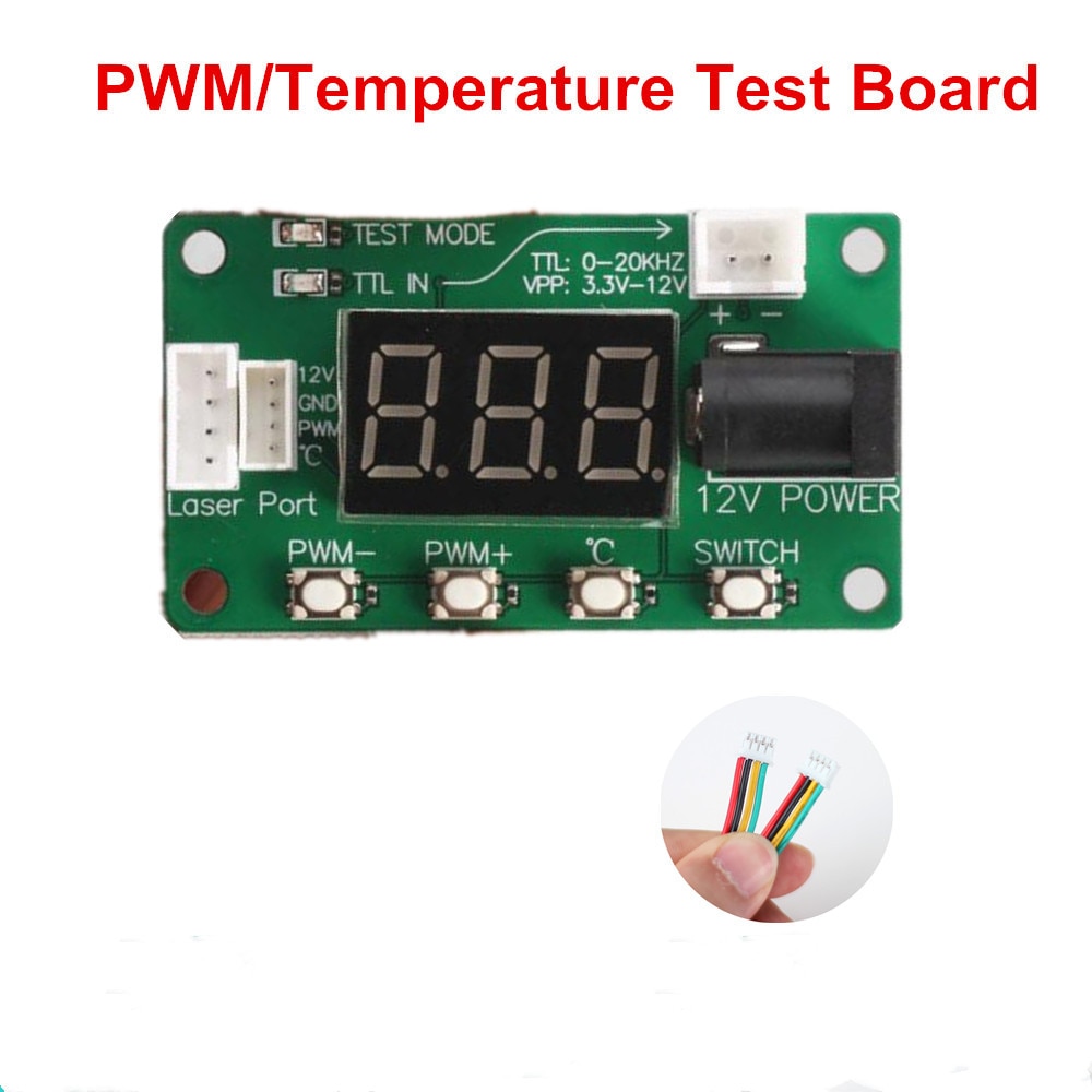 NEW NEJE Temperature Test Board TTL PWM Tester for Laser Module Master Max NEJE Accessories Shows Temperature & Power - Image 2