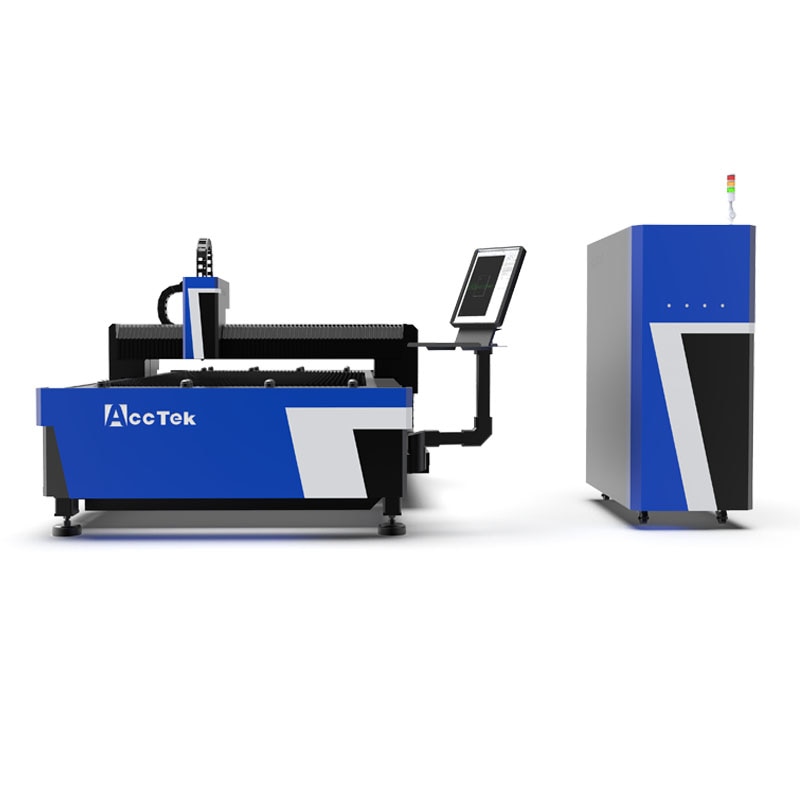 New Design 1000W 2000W 3000W Metal Stainless Steel CNC Fiber Laser Cutting Machine