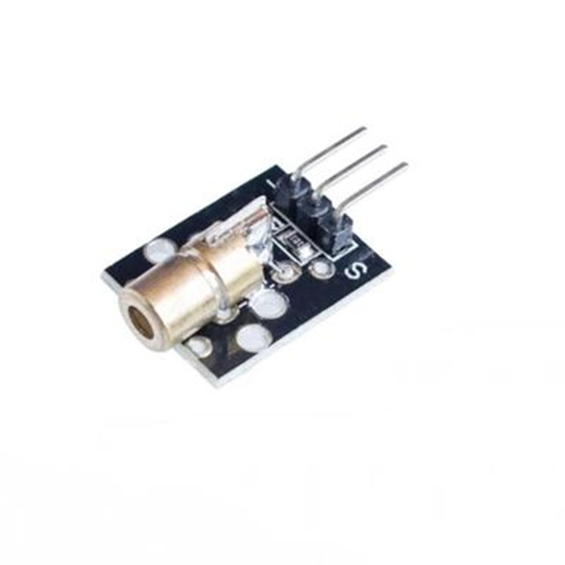New KY-008 3pin 650nm Red Laser Transmitter Dot Diode Copper Head Module