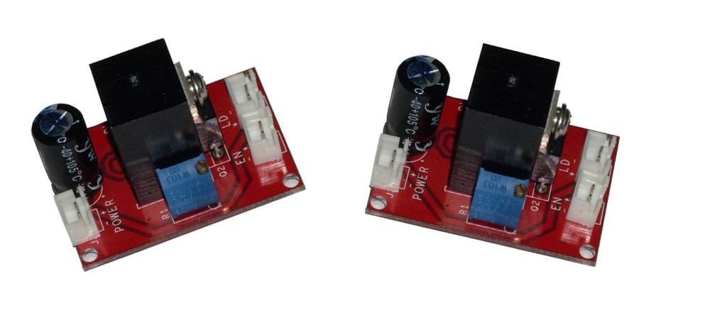 New Laser Diode laser module Driver for (100mW-2W) 445/450nm blue laser TTL
