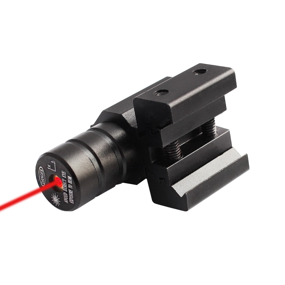 New Red Dot Laser Sight for Picatinny and Rifle with 635-655nm Adjustable 11mm/20mm Picatinny/Weaver Mount - Image 3