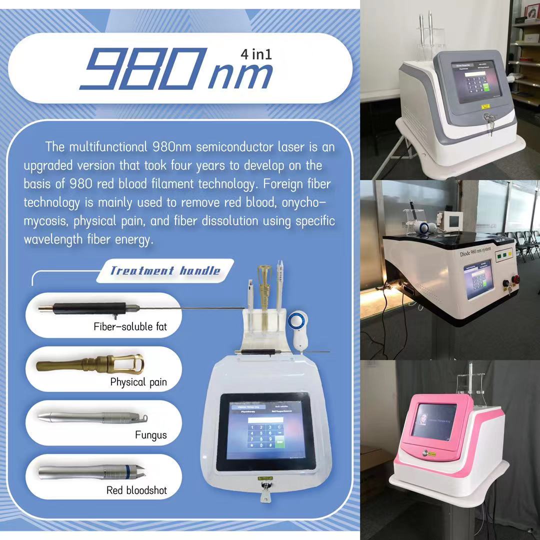 New product 2021 hot selling Diode 980 nm laser vascular removal machine - Image 5