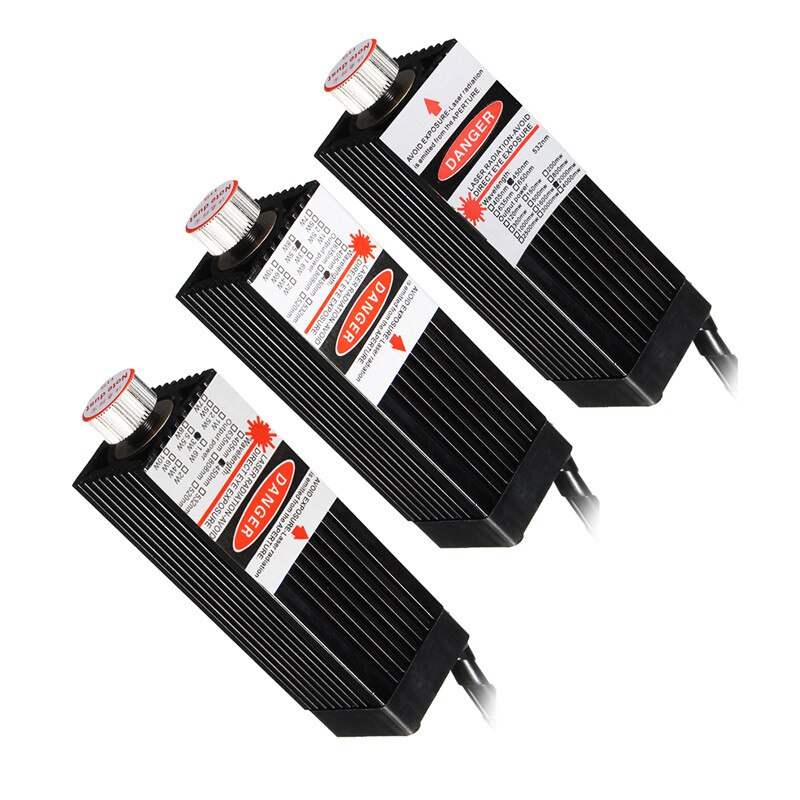 Newest 2W/3W/5.5W 450nm DIY Mini Desktop Laser Head Engraving Machine Module High Power For CNC Engraver Printer/Cutter Machine - Image 3