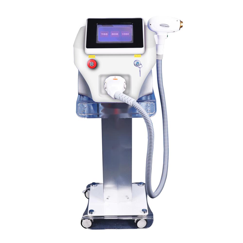Newest 755nm 808nm 1064nm 3 Wavelength 808nm Diode Laser 808nm Laser Hair Removal Machine for Salon