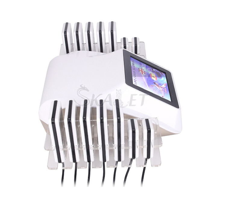 Newest Laser Lipolysis Anti Cellulite Fat Burning Diode Laser Slimming Beauty Machine 14 In 1 - Image 3
