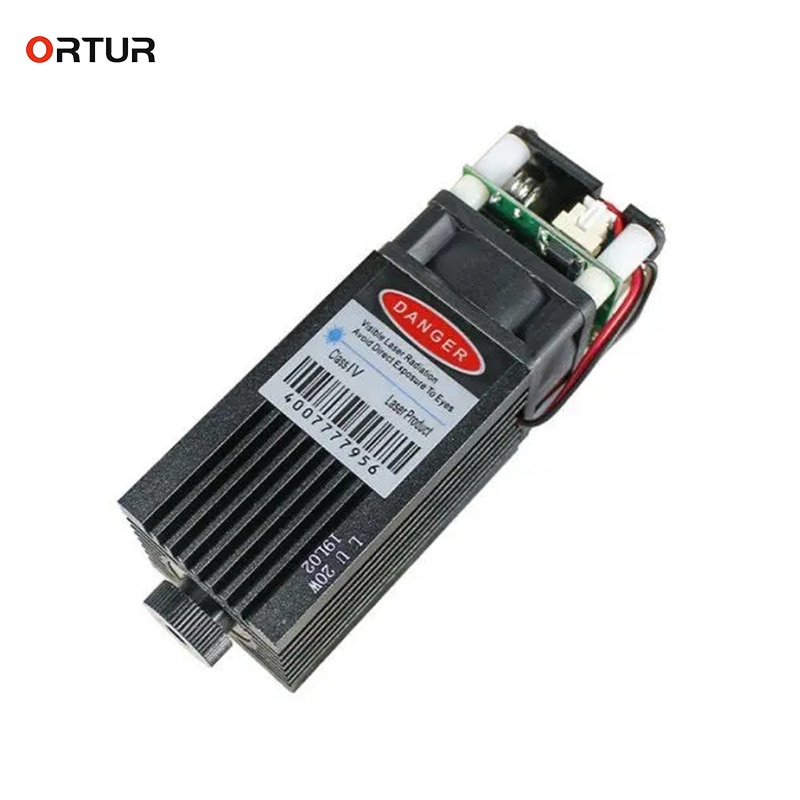 ORTUR Laser Unit 20W 15W 7W Laser Module Adjustable Focus PWM Mode for Desktop Engraving Machines - Image 3