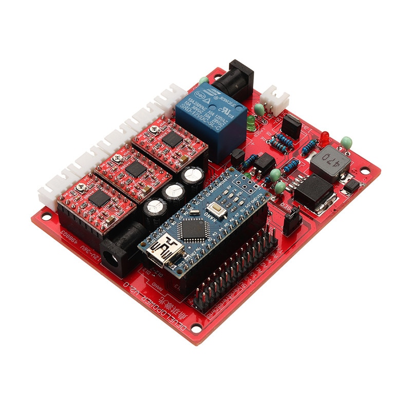 Original CNC 3018 3Axis Mini DIY CNC Router Standard Spindle Motor Wood Engraving Machine Milling Engraver Aluminum Alloy Frame - Image 4