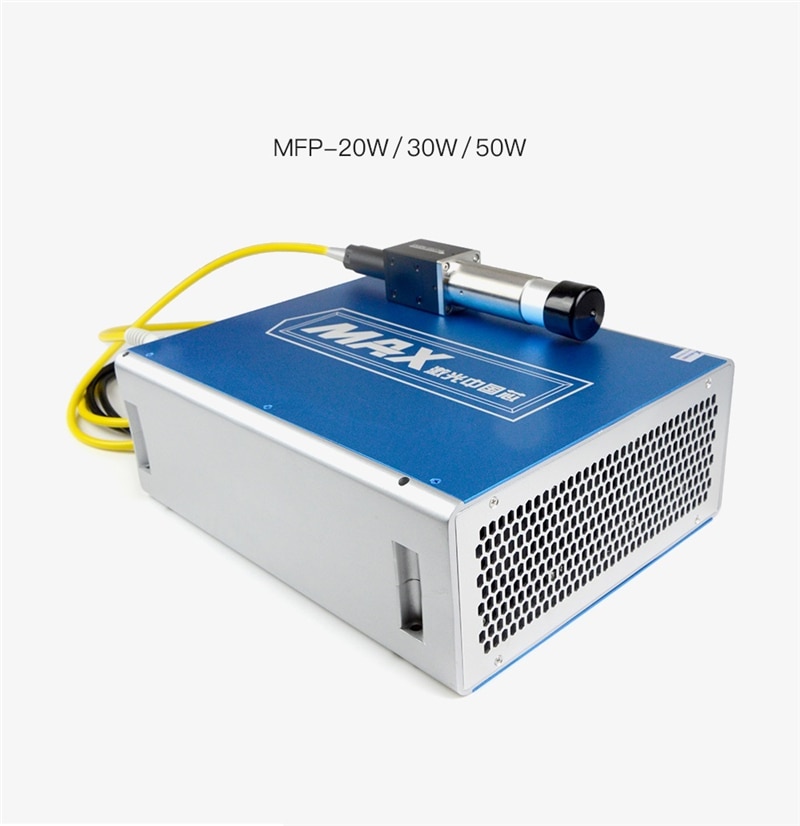 Original MAX 20W 30W 50W Power Q-switched Pulse Fiber Laser source Module GQM 1064nm H Laser Marking Machine Parts