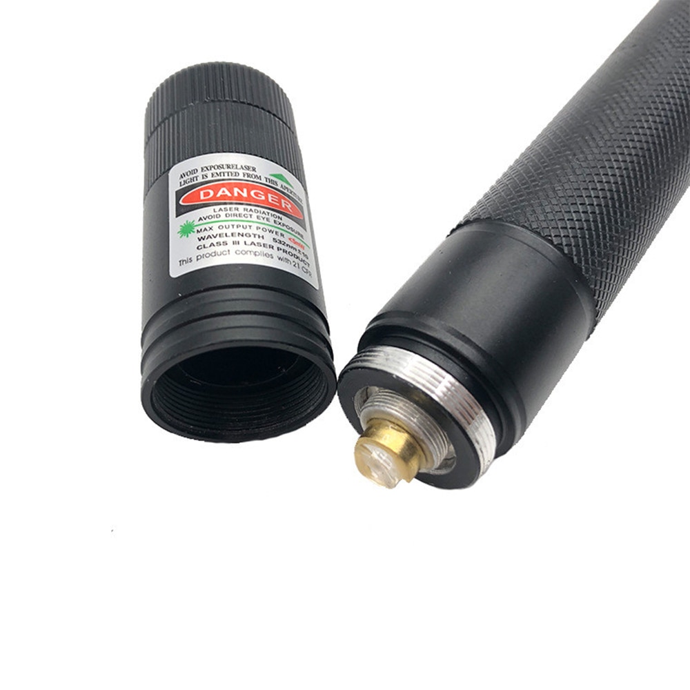 Outdoor hunting 8000m green laser sight 5mw high power laser adjustable focus burning laser 303 18650 battery charger - Image 2