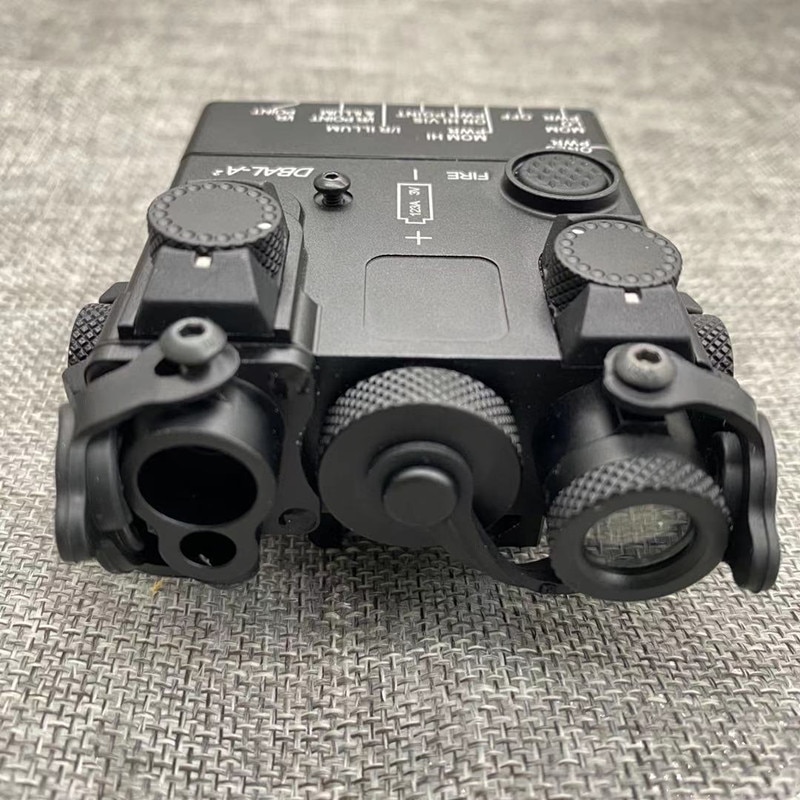 PEQ-15A DBAL-A2 Dual Beam Aiming Laser IR & Red/Green/Blue Laser LED White Light Illuminator with Remote Battery Box Switch - Image 5