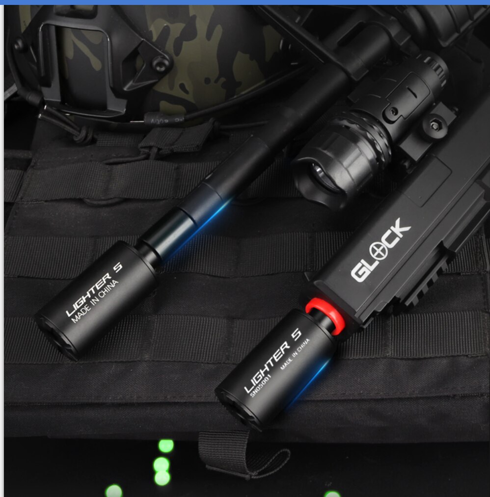 Paintball Airsoft Auto Tracer 14mm CCW/10mm CW for Rifle Pistol Shooting Tactical Lighter S Tracer - Image 3