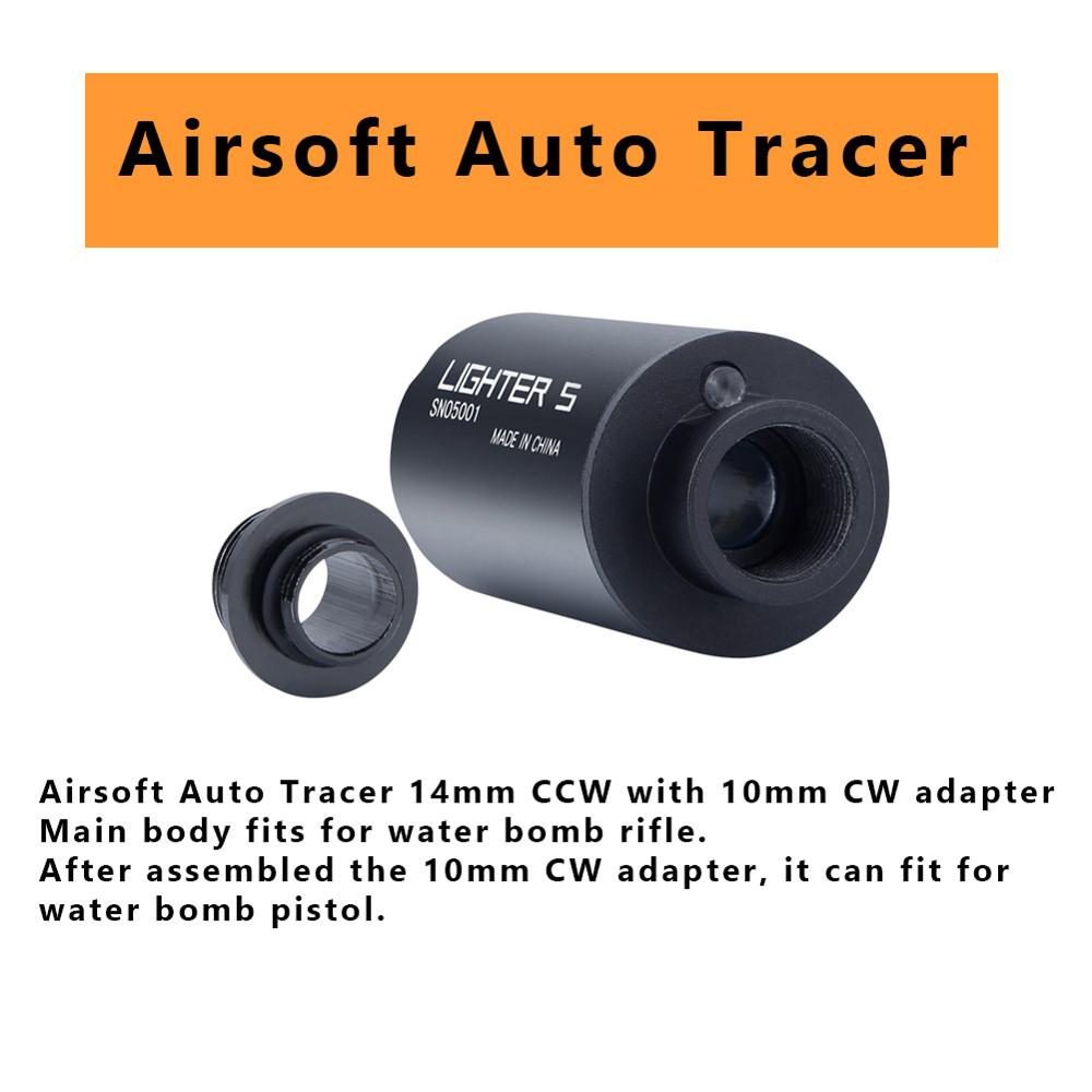 Paintball Airsoft Auto Tracer 14mm CCW/10mm CW for Rifle Pistol Shooting Tactical Lighter S Tracer - Image 5