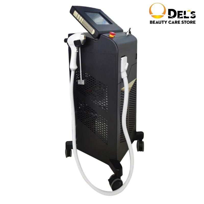 Permanent 1064nm 755nm 808nm Diode Laser Hair Removal Machine Men Flawless Painless Laser Epilator More Flashes 80Million Shot