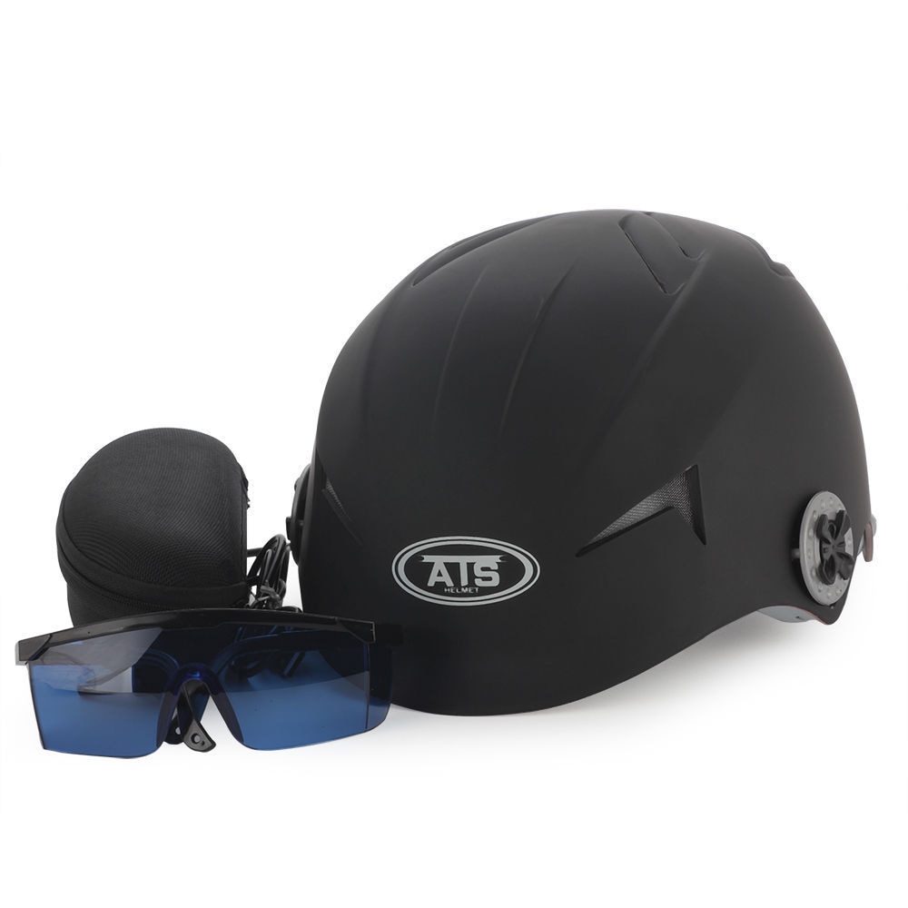 Portable 650nm Laser Cap Red Light 64 / 128 Diodes LLLT Therapy Hair Regrowth Promoter Hair Loss Treatment Helmet With Glasses - Image 3