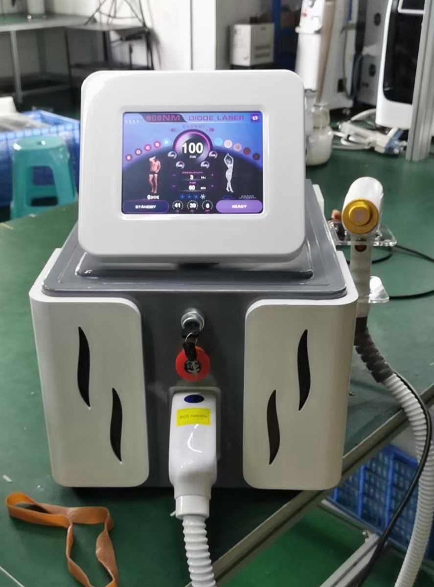 Portable Diode Laser Hair Removal Machine 1200W High Power Soprano Ice Platinum Speed 755 808 1064nm laser Epilator - Image 5