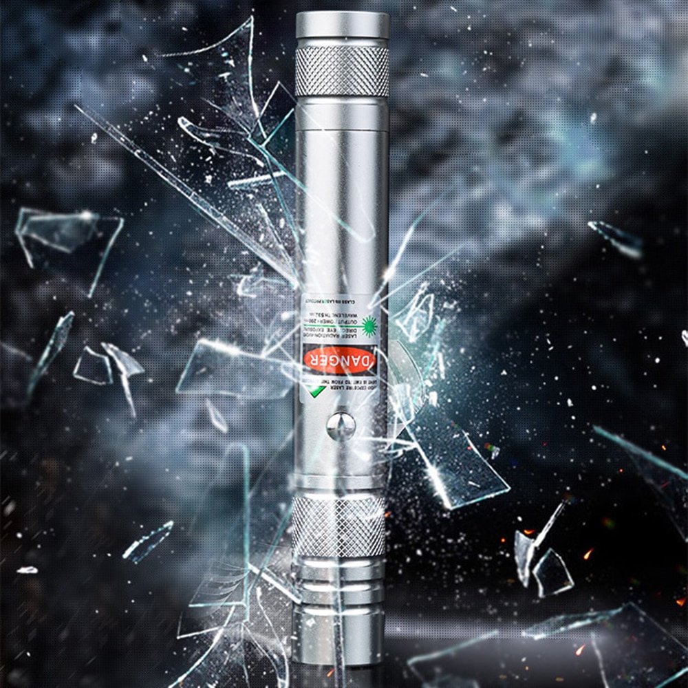 Portable high-power USB charging green laser 8000m 5 milliwatt adjustable focus laser sight embedded laser cap red laser view - Image 4