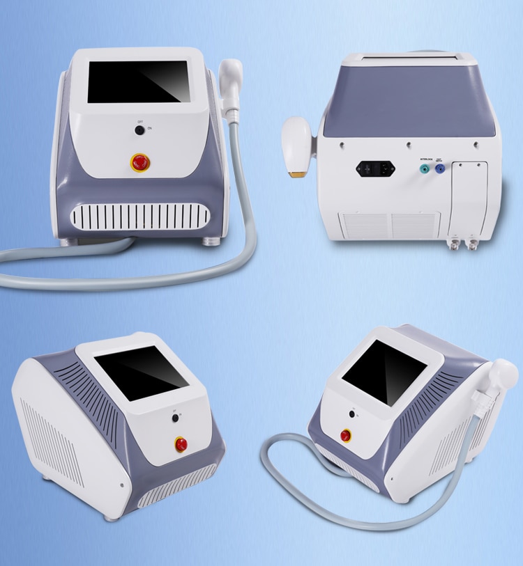 Portable three-wavelength 755nm 808nm 1064nm diode laser/808nm laser diode freezing point painless hair removal machine - Image 3