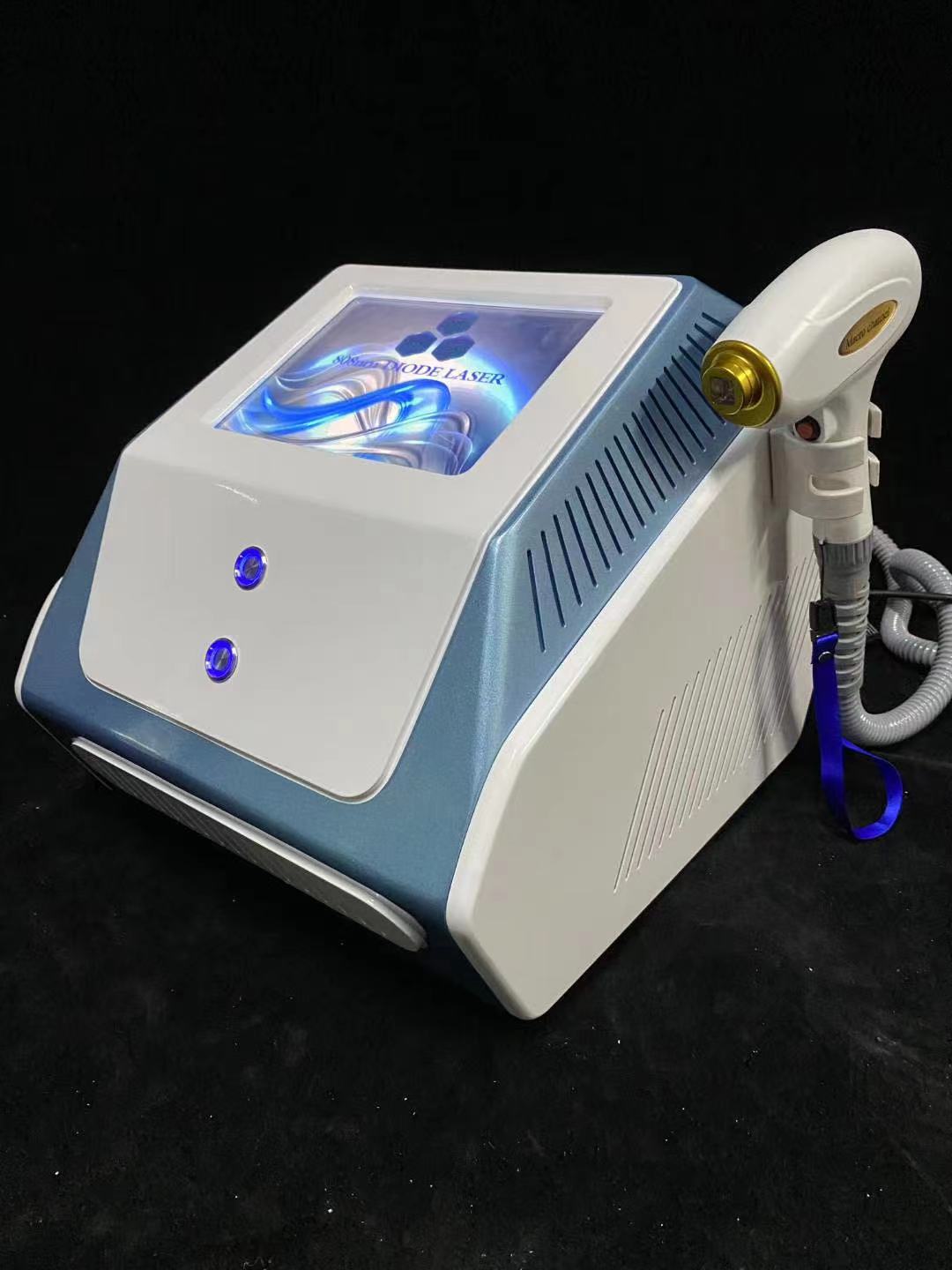 Portable three-wavelength 755nm 808nm 1064nm diode laser/808nm laser diode freezing point painless hair removal machine - Image 4