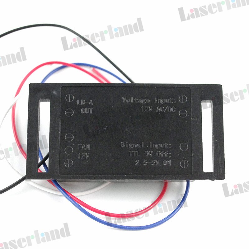 Power Supply Driver for 635nm 638nm Orange/Red Laser Diode TTL 12V 1.2A 50mw-500mw - Image 4