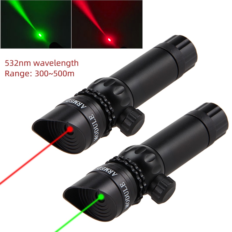 Powerful 532nm Green Laser Sight Red Hunting Emitter 20mm/11mm Ring Rail QD Barrel Scope Mount W/Remote Switch 16340BY Charger - Image 2
