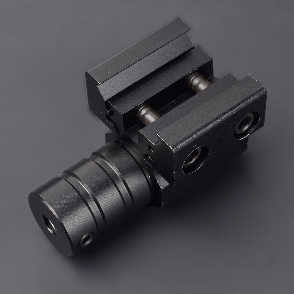 Powerful Tactical Mini Red Dot Laser Sight Scope Weaver Picatinny Mount Set for Gun Rifle Pistol Shot Airsoft Riflescope Hunting - Image 2