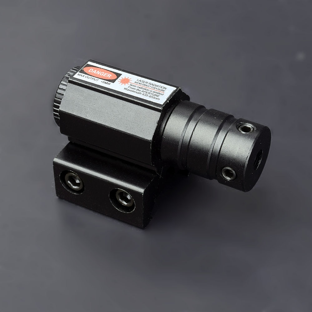Powerful Tactical Mini Red Dot Laser Sight Scope Weaver Picatinny Mount Set for Gun Rifle Pistol Shot Airsoft Riflescope Hunting - Image 3
