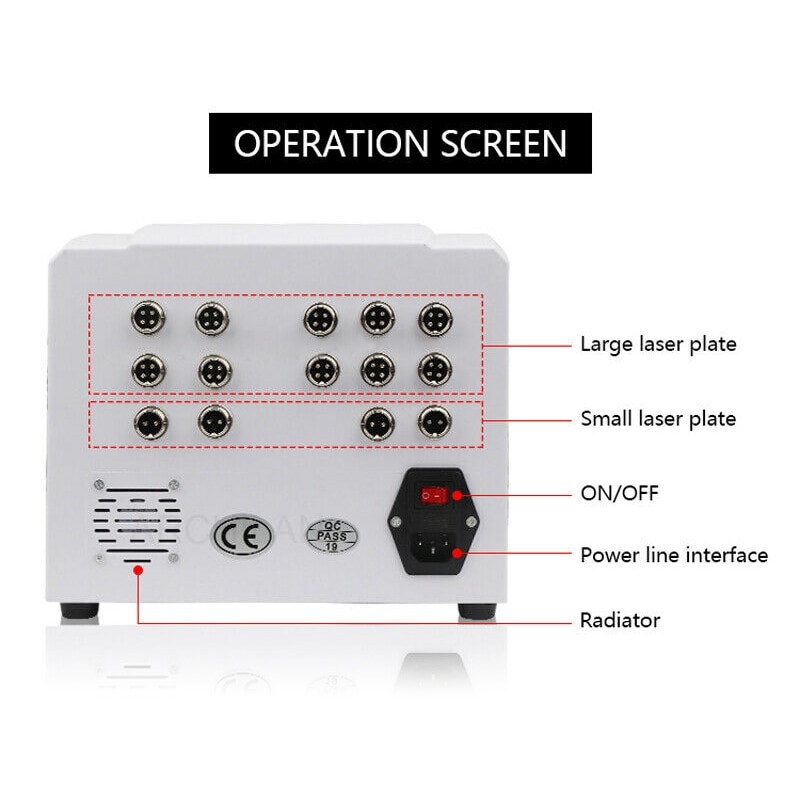 Professional Body Slimming Machine 14 Lipo Pads Laser Machine Liposuction Weight Loss 650nm Diode Laser Massager Equipment - Image 3