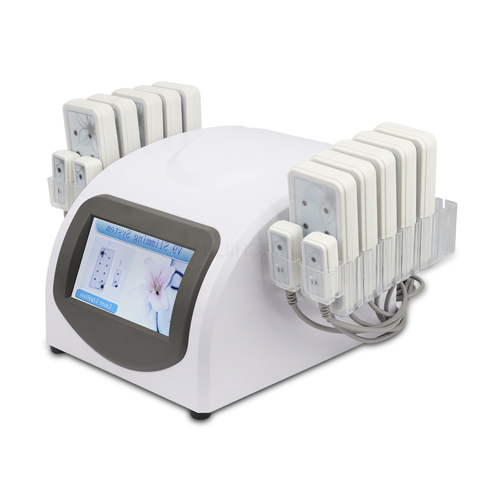 Professional Diode Lipolaser Slimming Lipo Laser Machine 14 Paddles 650nm Fat Burning Remover Body Shaping Weight Loss Apparatus - Image 2