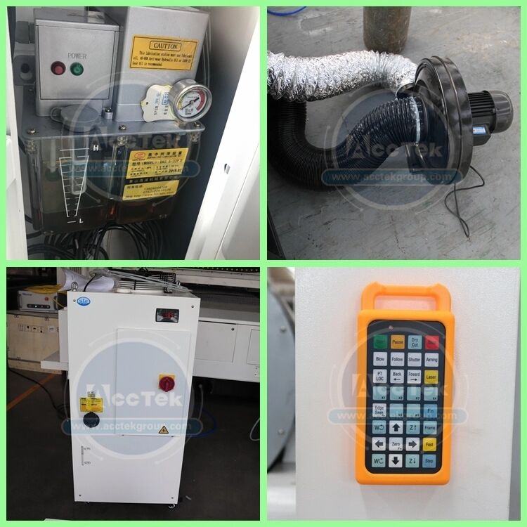 Professional Fiber Laser Cutting Machine 1000W 1kw Sheet Metal cut Machine Fiber Lazer Price AKJ1020F - Image 3