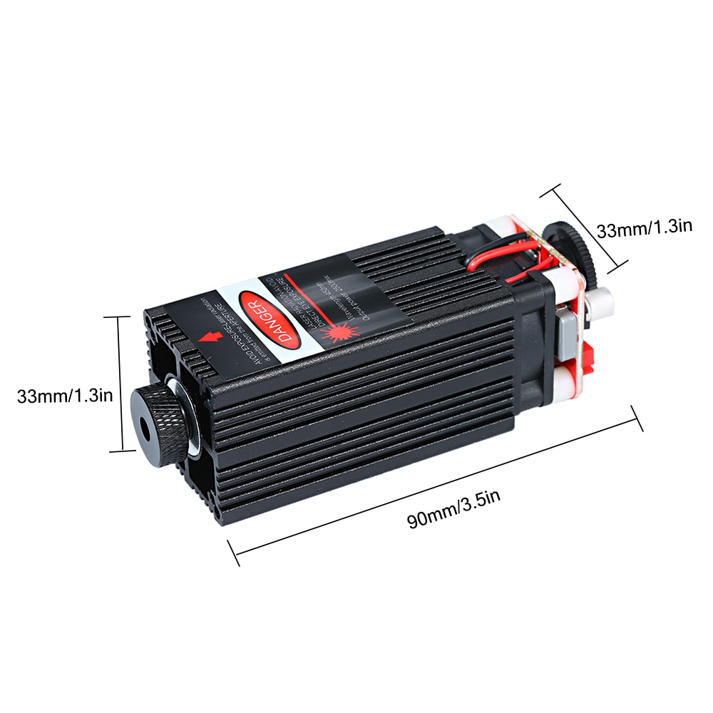 Professional Laser Head Laser Module 500mw / 405nm 500mw/ 2500mw/5500mw Focusable for CNC Engraving/ Laser Engraving - Image 4