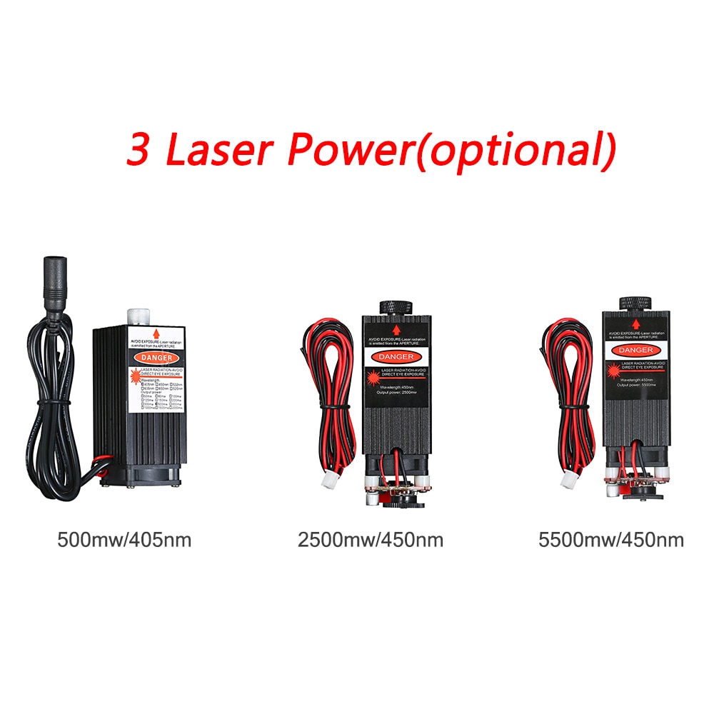 Professional Laser Head Laser Module 500mw / 405nm 500mw/ 2500mw/5500mw Focusable for CNC Engraving/ Laser Engraving - Image 5