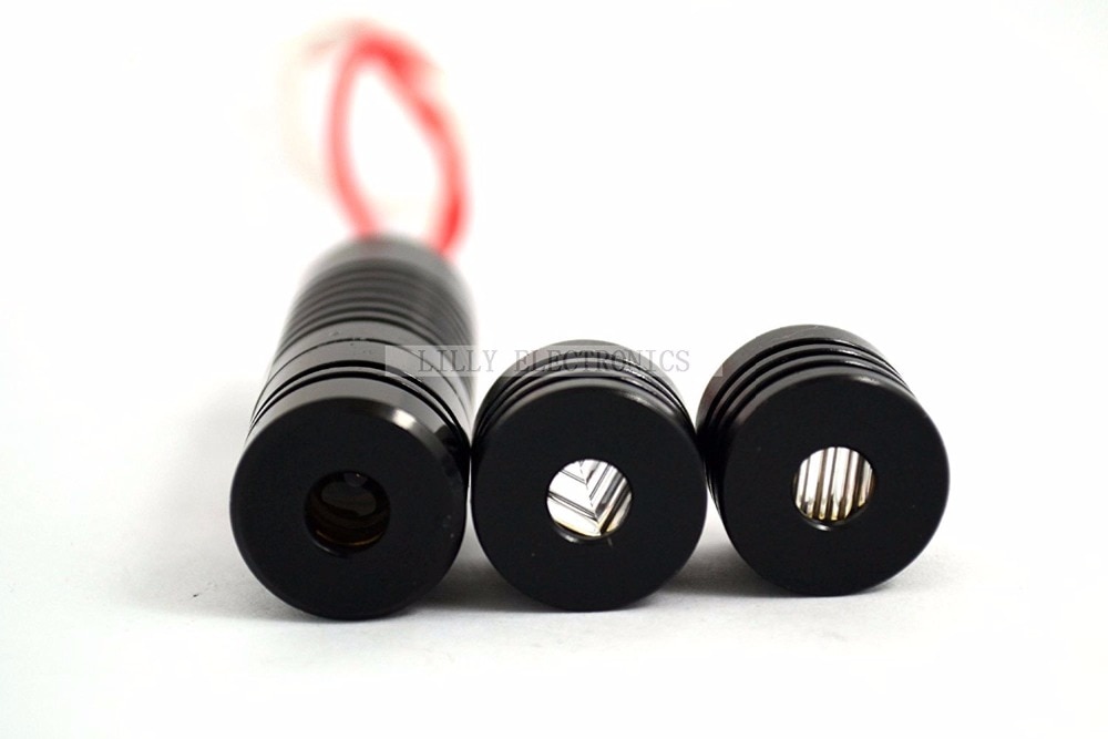 Q-BAIHE Adjusted Violet Diode Lasers 405nm 50mw Dot/Line/Cross Module 14*45cm w/ Heatsink